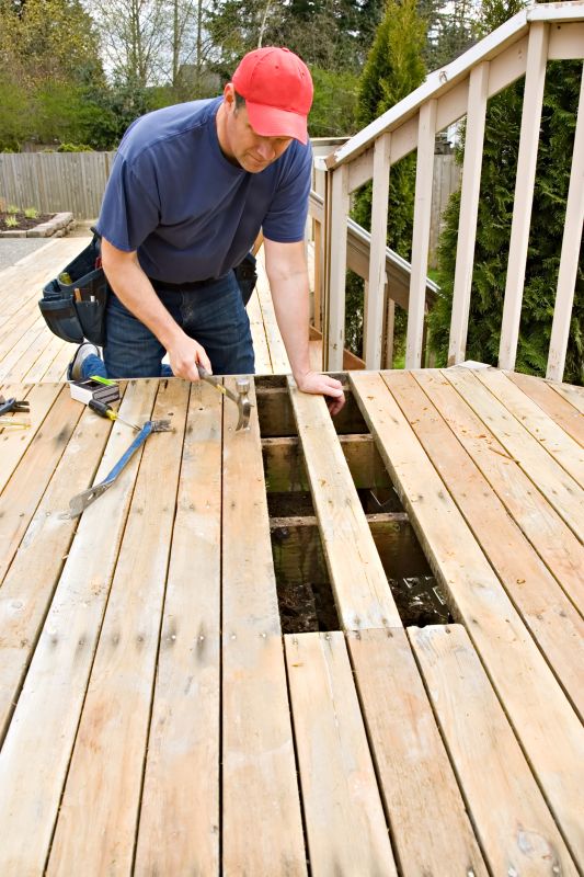 Products For Deck Removal Service in use